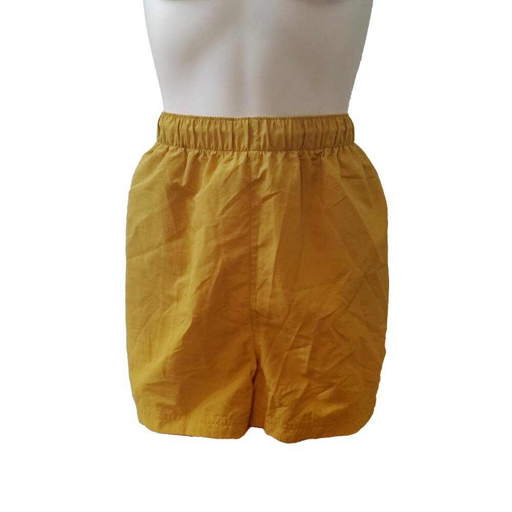 DSG Women's Yellow 3" High-Rise Woven Short